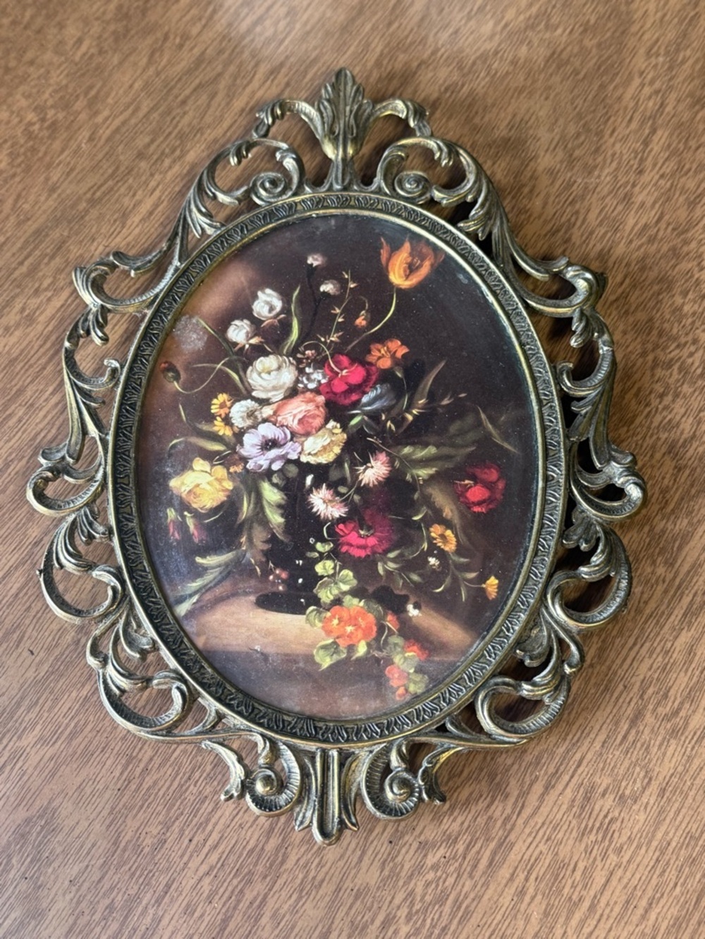 Ornate Gold Floral Wall Bubble Frames Vintage Home Accent Whimsigoth Cottagecore
